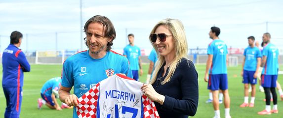 Luka Modrić i Nicole McGraw