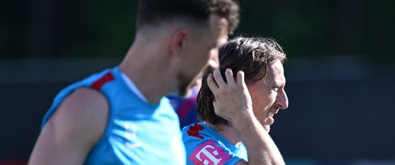 Luka Modrić i Ivan Perišić