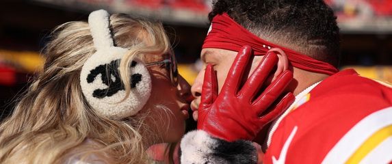 Brittany i Patrick Mahomes