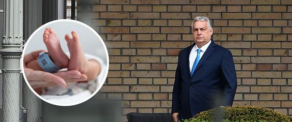 Viktor Orban i beba
