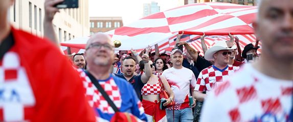 Hrvatski navijači u Dallasu