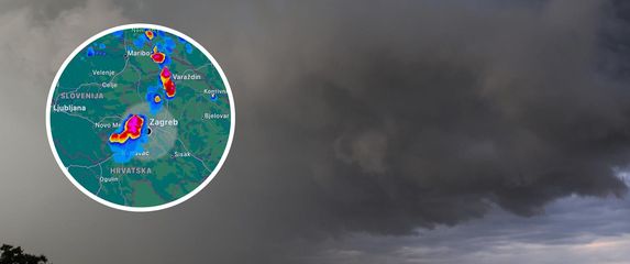 Nevrijeme ide na Zagreb