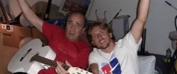 Mladen Grdović i Luka Modrić