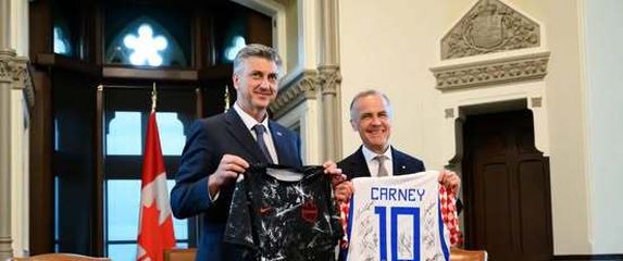 Andrej Plenković i Mark Carney - 5