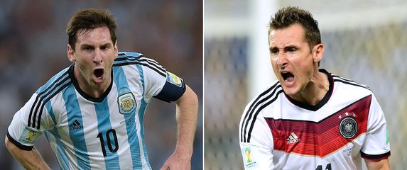 Lionel Messi i Miroslav Klose