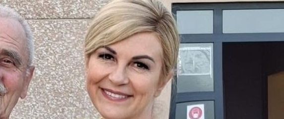 Kolinda Grabar-Kitarović s ocem - 1