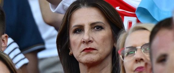 Davorka Dalić na tribinama