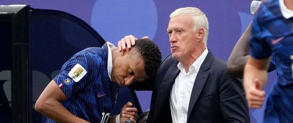 Kylian Mbappe i Didier Deschamps
