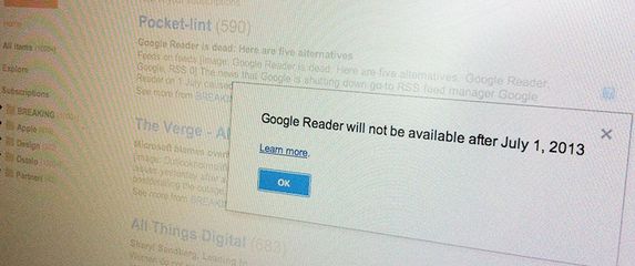 Google nakon sedam godina gasi svoj RSS Reader
