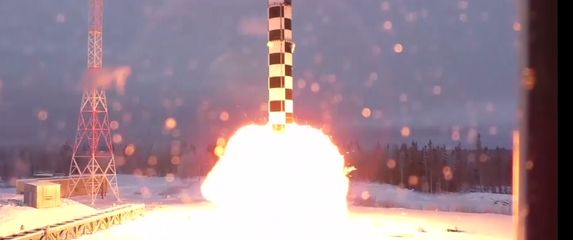 Novo rusko nuklearrno oružje (Foto: screenshot AP)