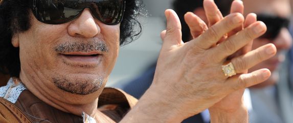 Moamer Gadafi (foto: AFP)
