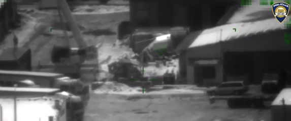 Policija objavila snimku akcije (Foto: Mup)