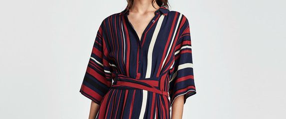 Haljine na prugice iz trgovina koje proljepšavaju figuru - 3