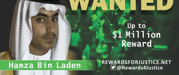Hamza bin Laden (Foto: @Rewards4Justice/Twitter)
