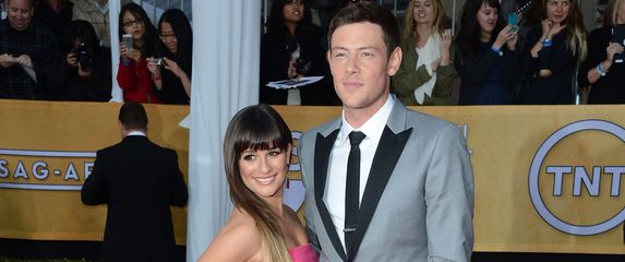 Lea Michele i Cory Monteith (Foto: AFP)