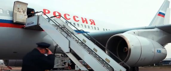 Putin zrakoplov