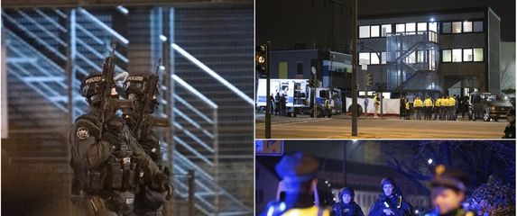 Policija na mjestu pucnjave u Hamburgu
