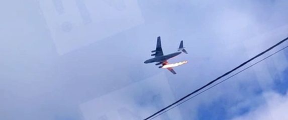 Srušio se ruski avion IL-76