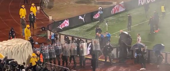 Incident na utakmici Partizana