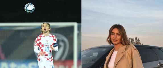 Luka Modrić i Ema Luketin