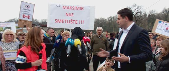 Prosvjed ispred rasadnika Zrinjevca - 1