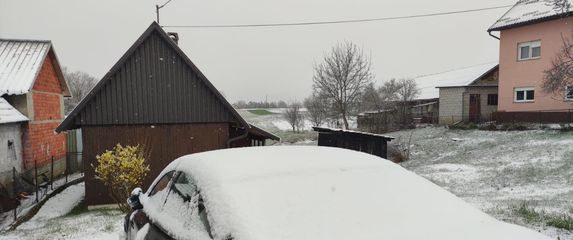Snijeg u okolici Gospića - 3
