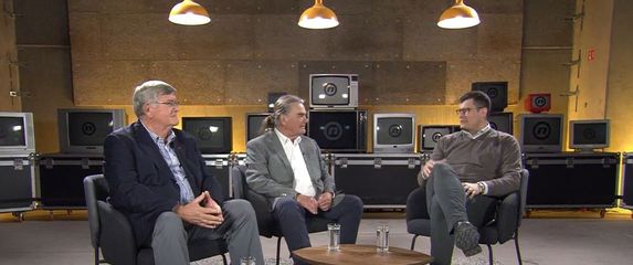 Vojko Obersnel i Ivan Jakovčić u Krešendu