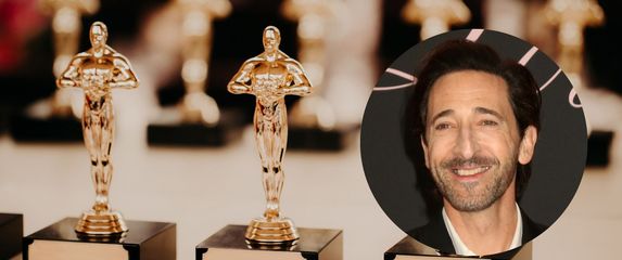 Kipići nagrade Oscar i glumac Adrien Brody