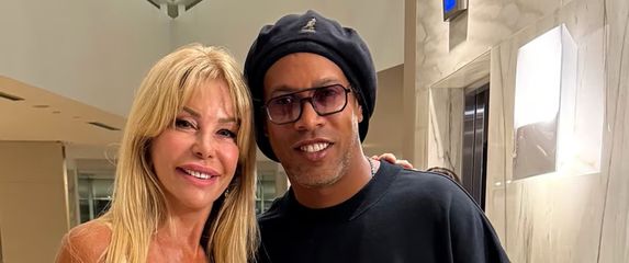 Ronaldinho i Graciela Alfano