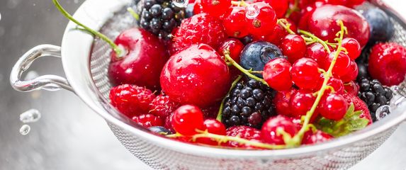 Kako oprati bobičasto voće