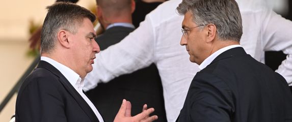 Zoran Milanović i Andrej Plenković