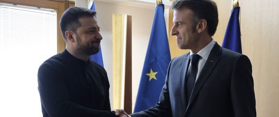 Zelenski i Macron