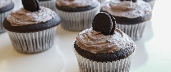 Oreo cupcake