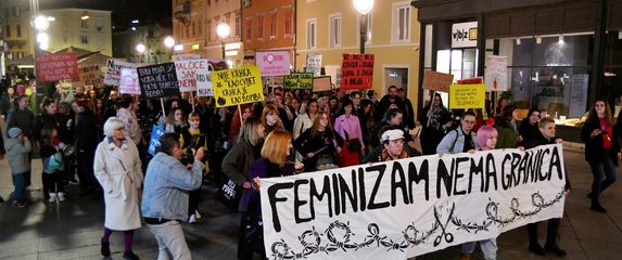 Noćni marš u Rijeci