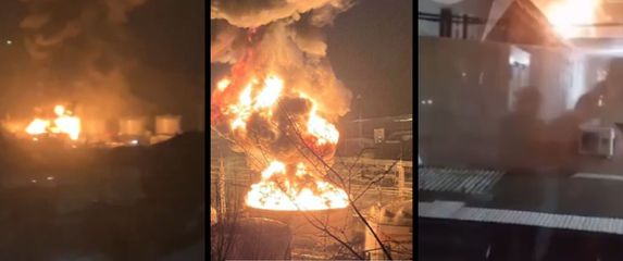 Napad na rusku rafineriju