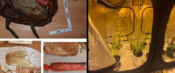 Eksploziv i laboratorij za drogu