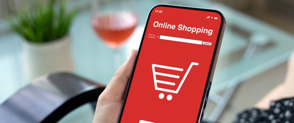 Kupovina na internetu, ilustracija