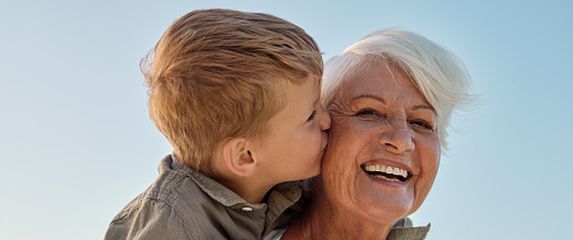 Baka s unukom, ilustracija