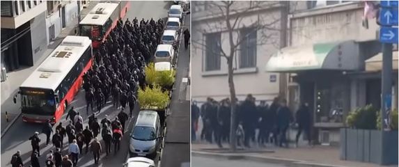 Ljudi u crnom u Beogradu