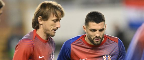 Luka Modrić i Mateo Kovačić