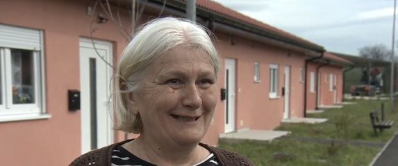 Marijana Lučan, korisnica prvog umirovljeničkog naselja u Hrvatskoj