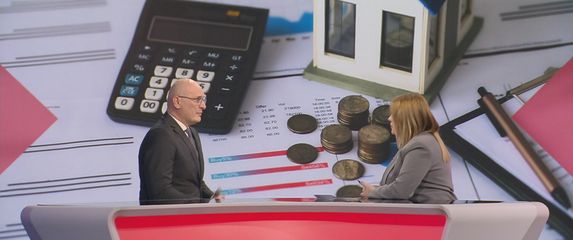 Božidar Kutleša i Petra Buljan, reporterka Dnevnika Nove TV