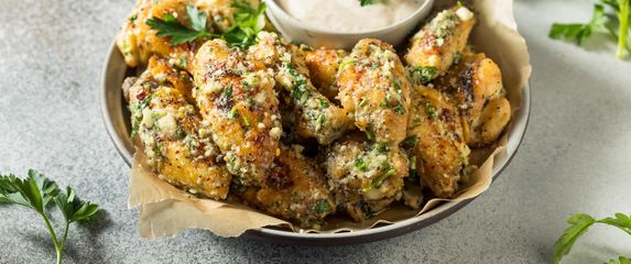 Krilca s češnjakom i parmezanom