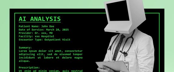 AI liječnik, ilustracija