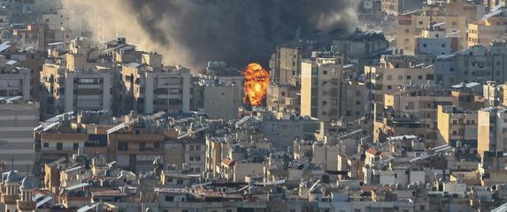 Izraelski udar na Bejrut