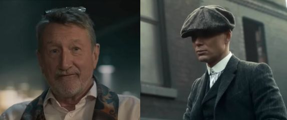 Producent Steven Knight i Cillian Murphy u ulozi Tommyja Shelbyja