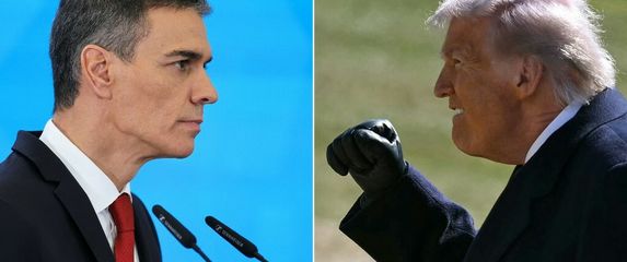 Pedro Sanchez i Donald Trump