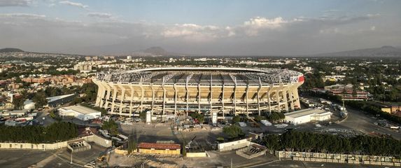 Pogled na stadion Azteca