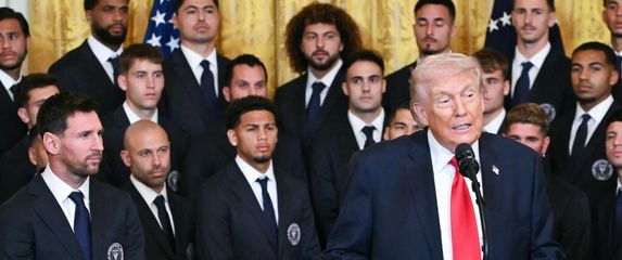 Donald Trump i Lionel Messi