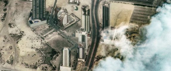 Satelitska snimka posljedica iranskog napada u Bahrainu